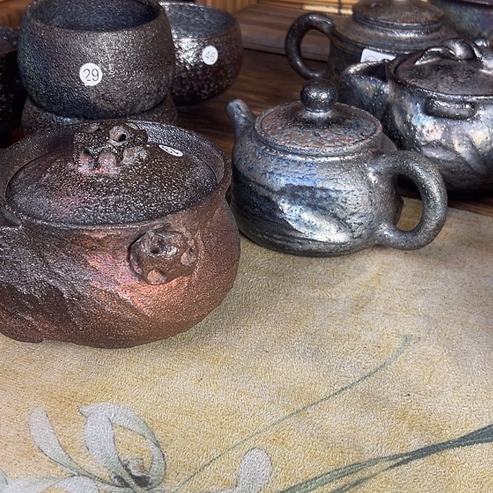 无**毒荥经黑砂茶具微瑕公道不退不换