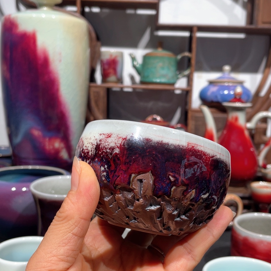 中国神后钧瓷茶器