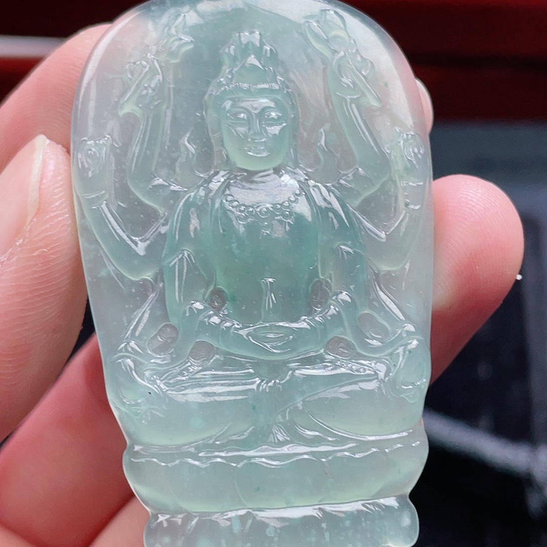 翡翠颈饰未镶嵌17，