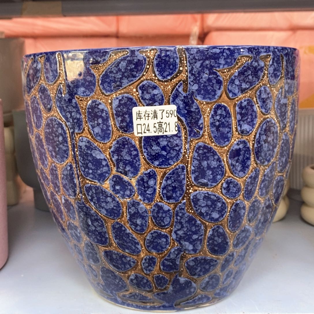 @夏西陶瓷花盆@@5590