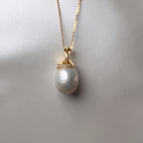 淡水珍珠未镶嵌颈饰