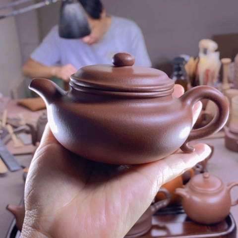 茶壶紫砂原矿底槽清仿古200c c