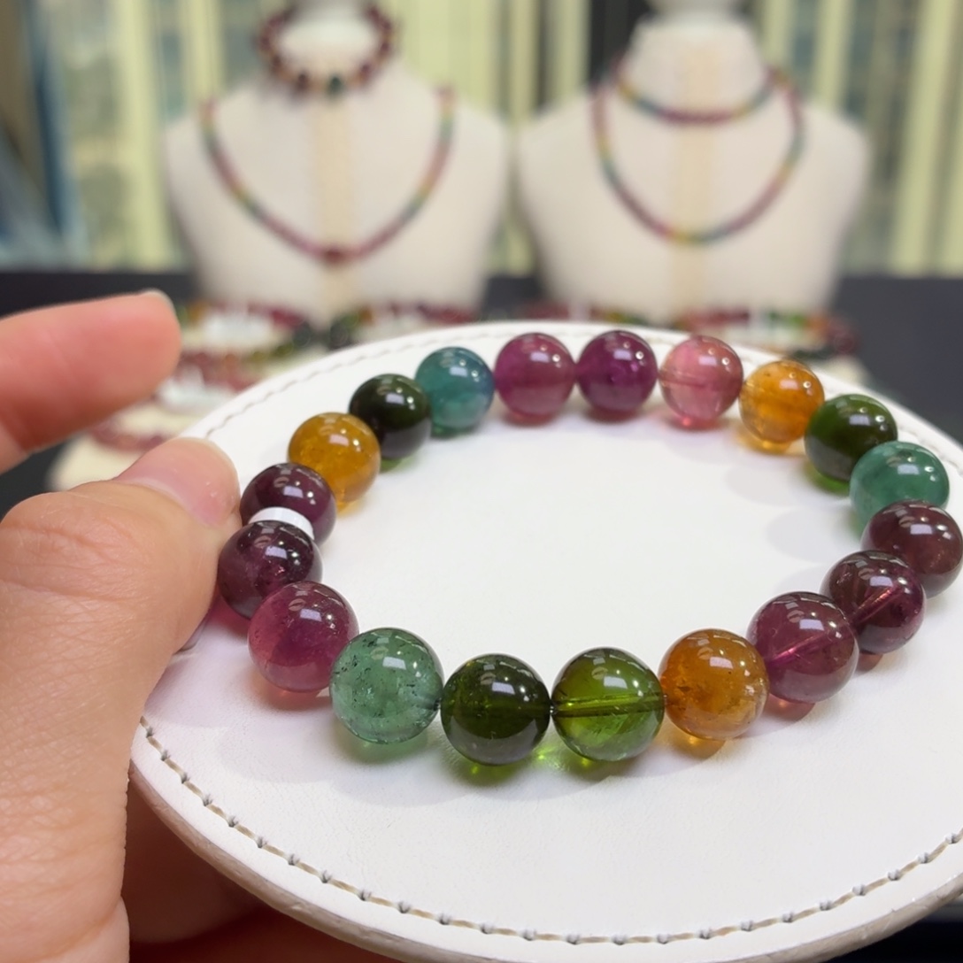 未镶嵌手链碧玺天然碧玺