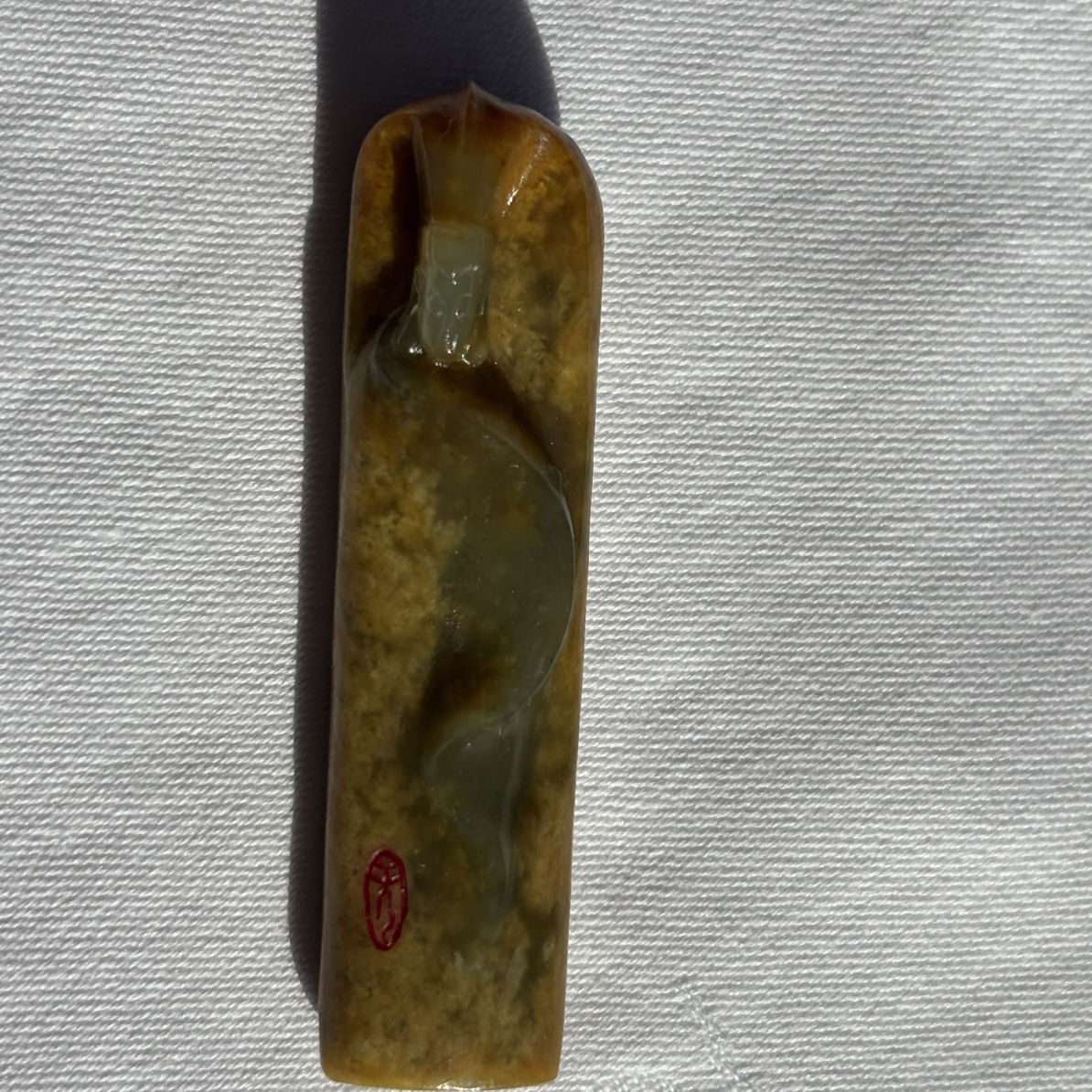 天然和田玉唐风观音