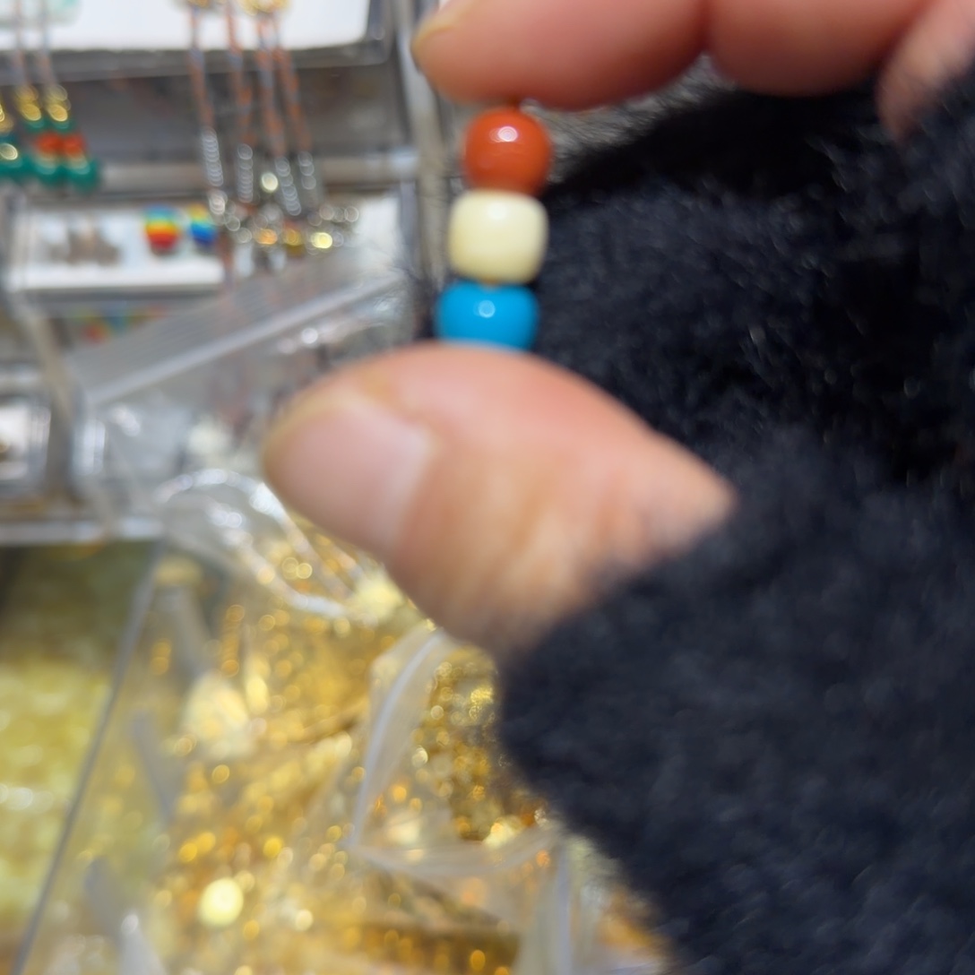 猴头核桃吊坠配饰一组