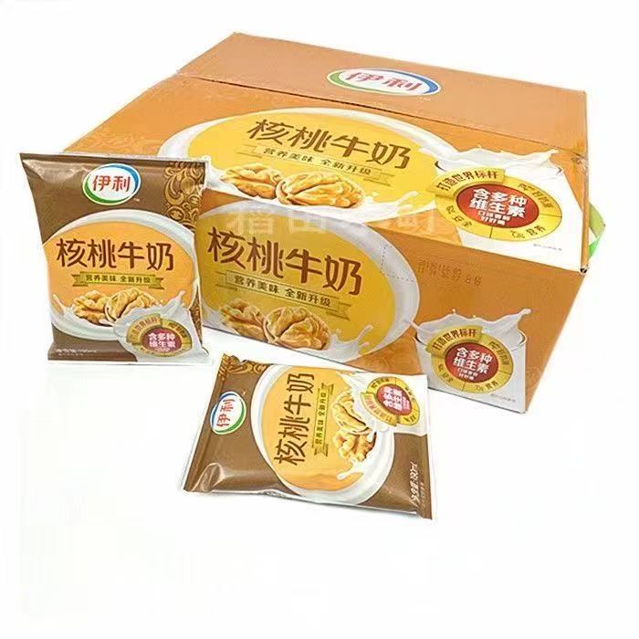 12月26日产伊利利乐枕核桃奶1*16*190ml