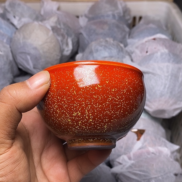 茶盏建盏喝茶主人杯茶杯