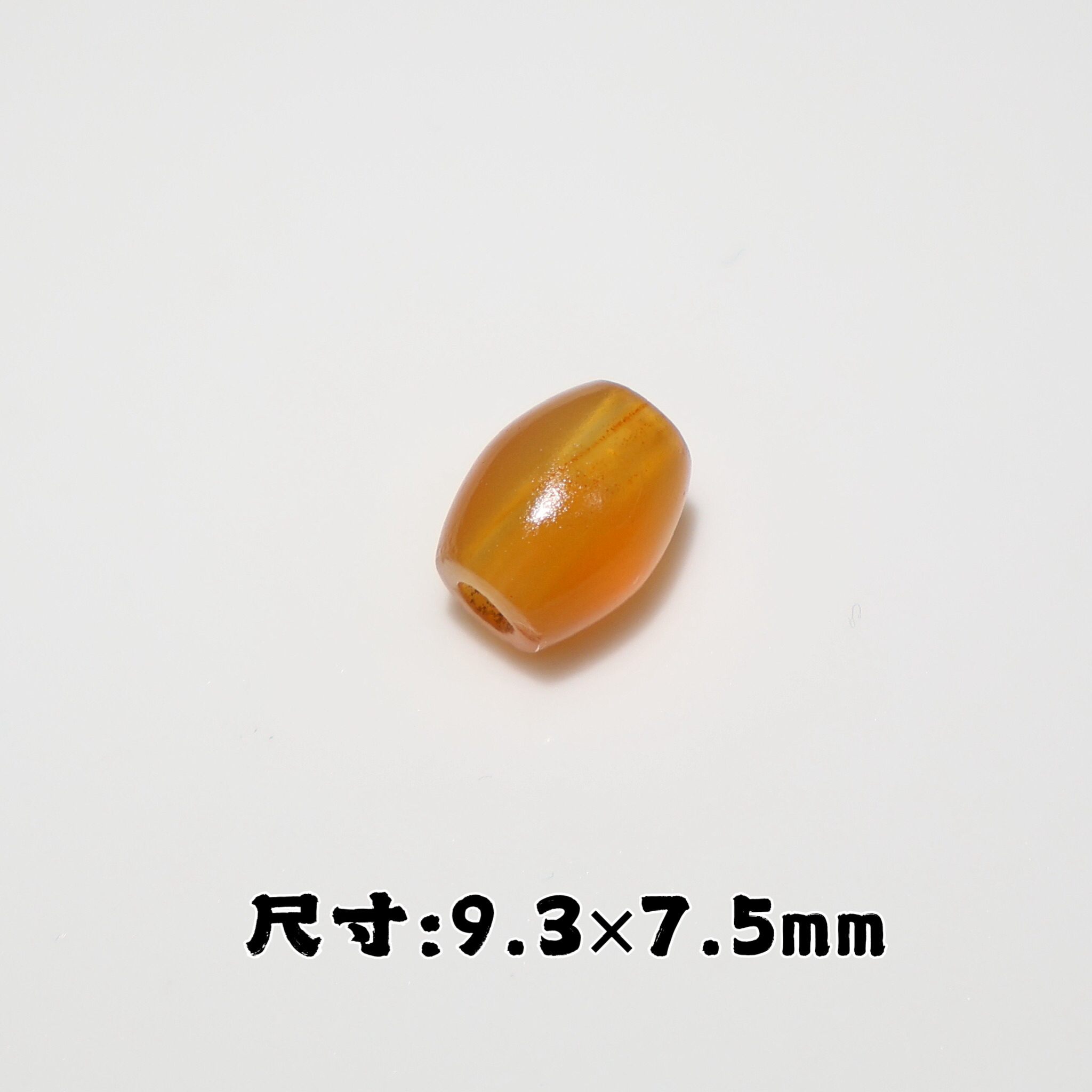 河谷柠檬黄桶珠大孔道上串很帅