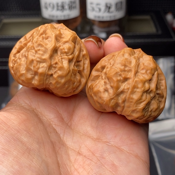 把件文玩核桃韩***好40三角蛙