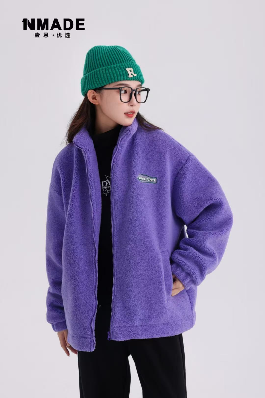 082（6329）高品质青少年潮牌中性款休闲外套