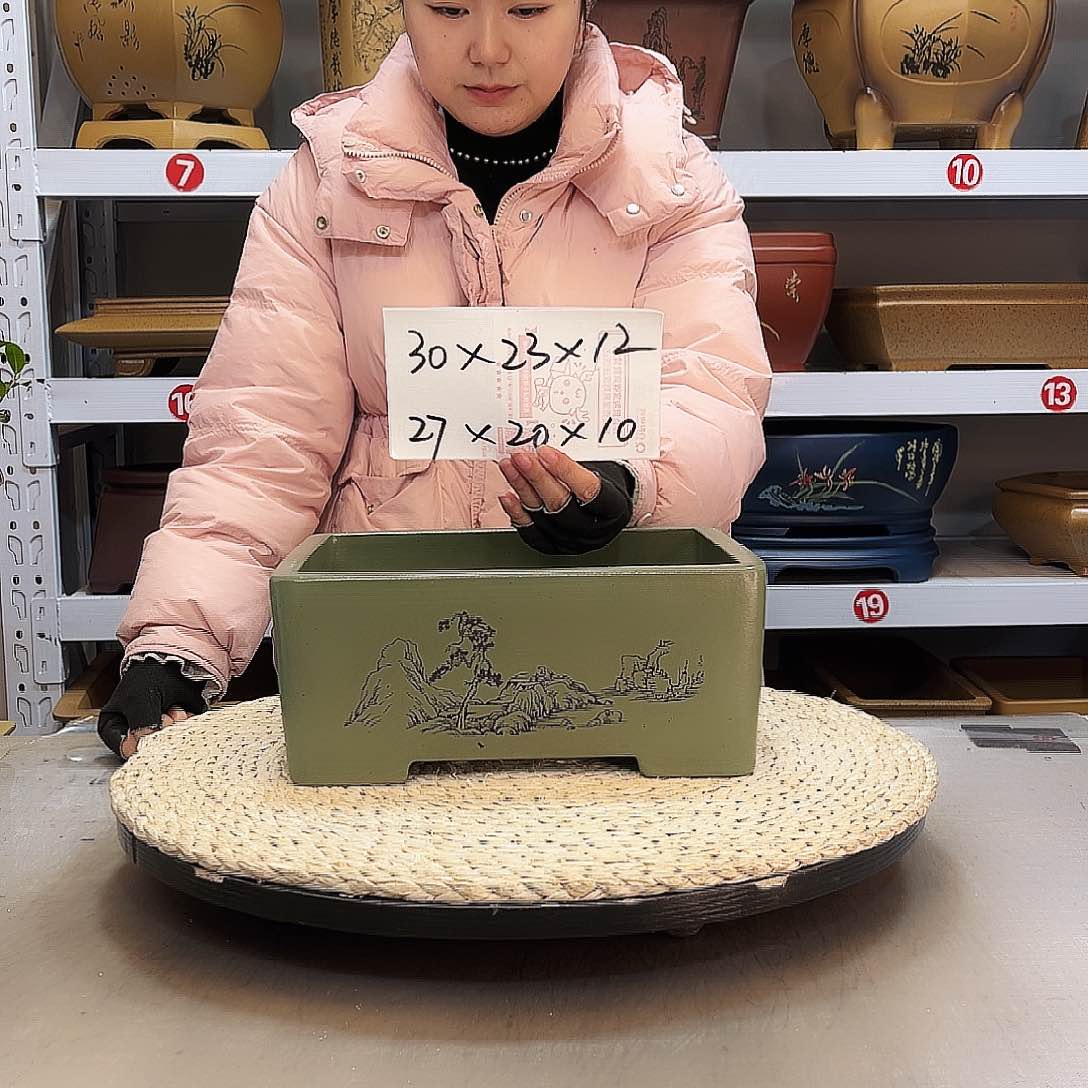 紫砂花盆紫砂花盆