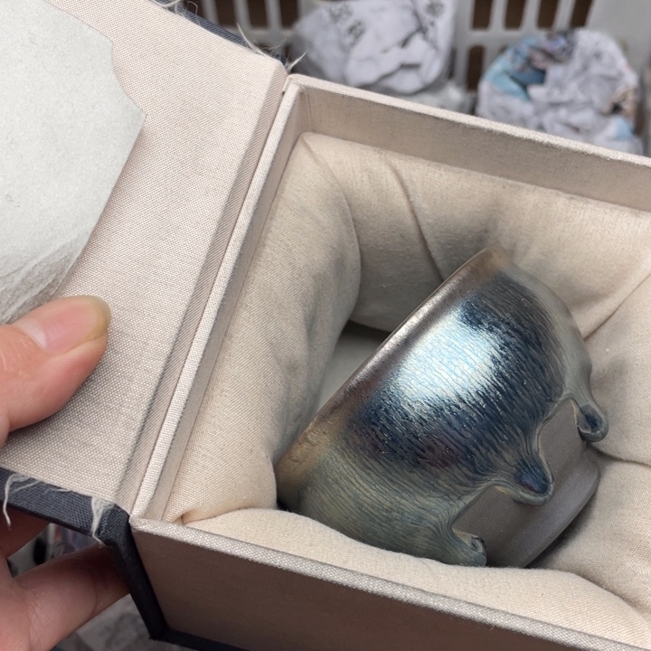 茶盏建窑建盏主人杯