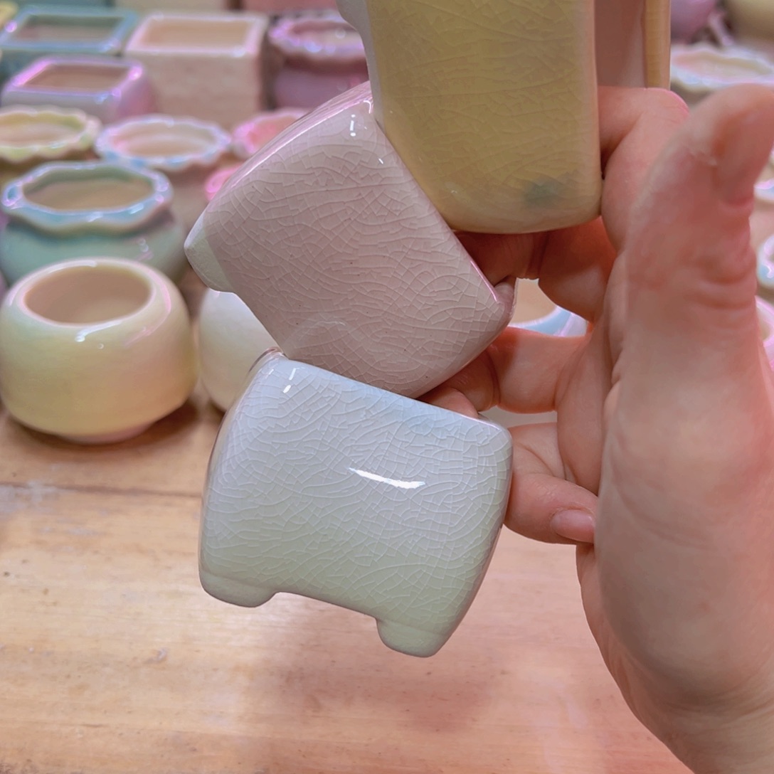 陶瓷花盆当场凑满12包邮