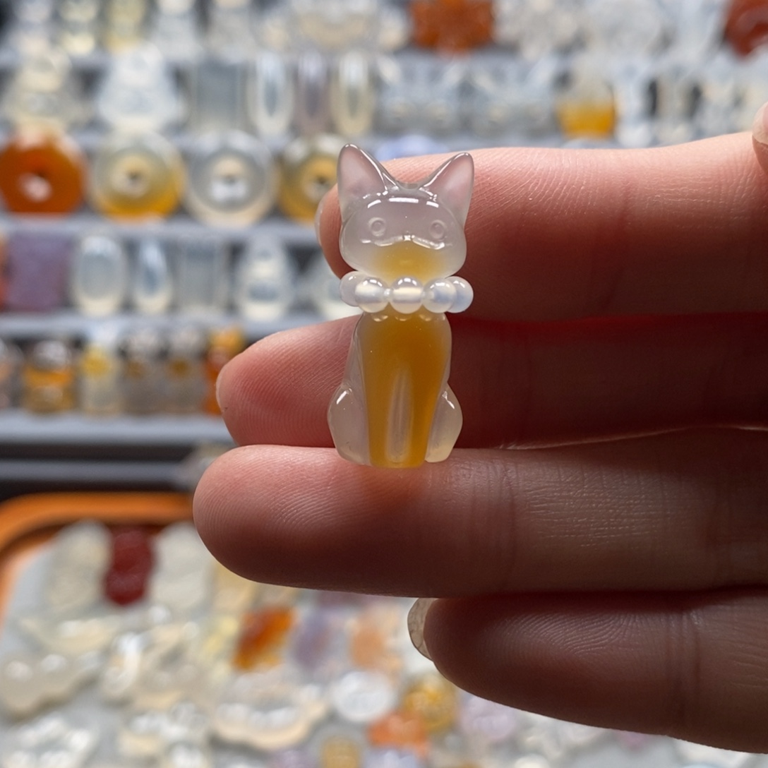 玛瑙/玉髓未镶嵌颈饰