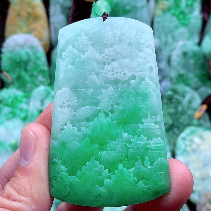 翡翠吊坠(不含链)未镶嵌