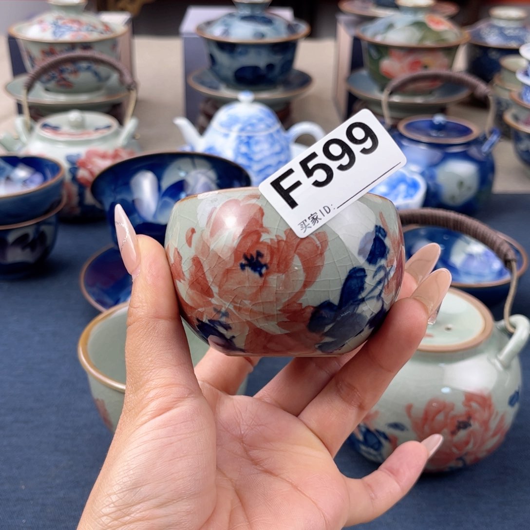 杯景德镇手绘手工茶具