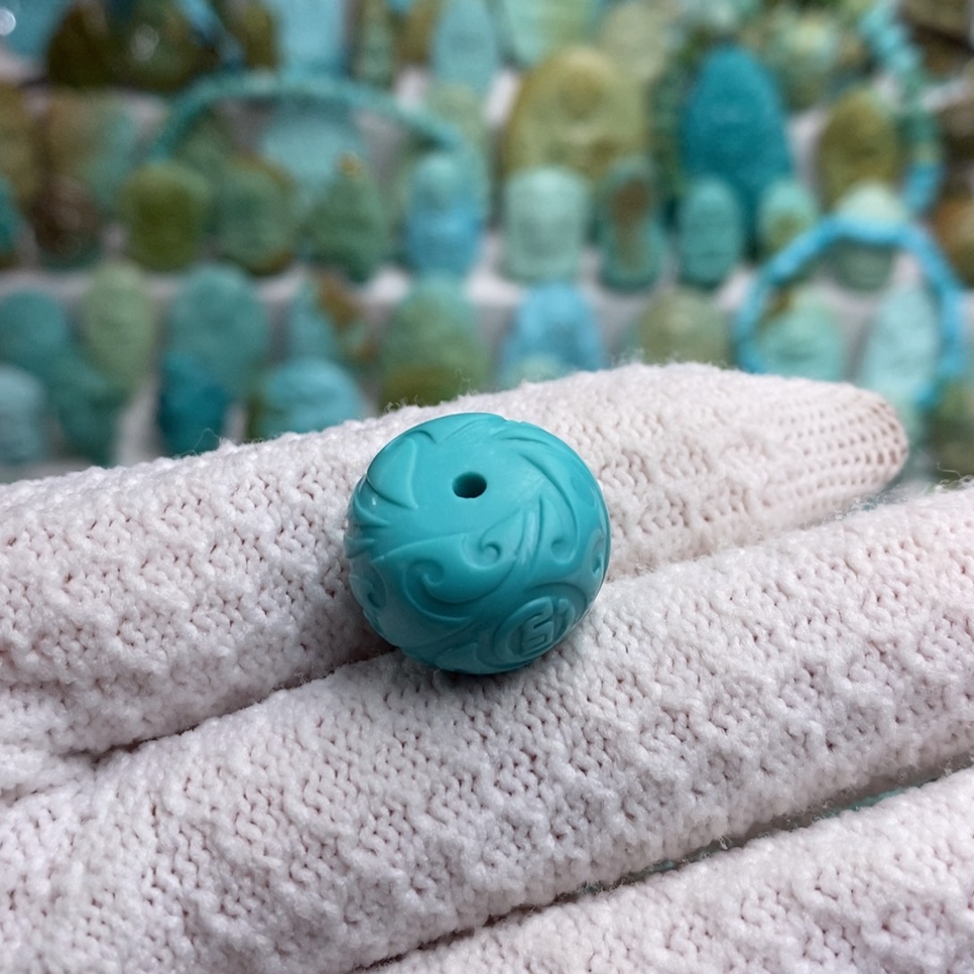 春***晓绿松石未镶嵌绿松石