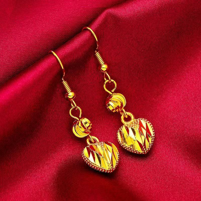 【苏苏严选】高端经典百搭合金爱心耳钩 sh91018【赠礼盒】