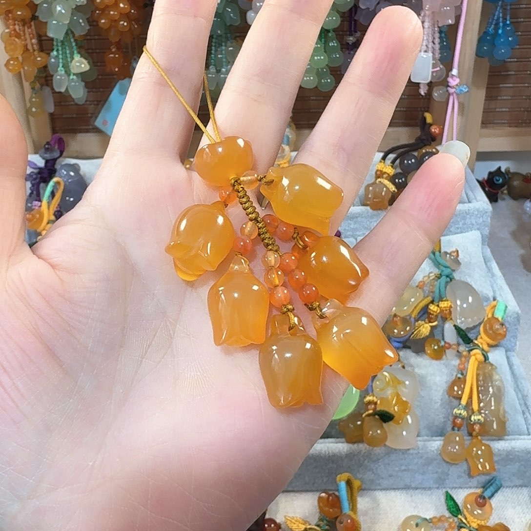 玛瑙/玉髓挂件未镶嵌