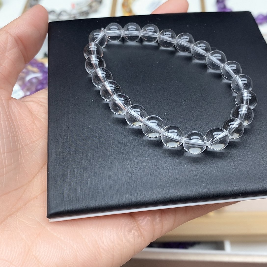 水晶手链未镶嵌白水晶8