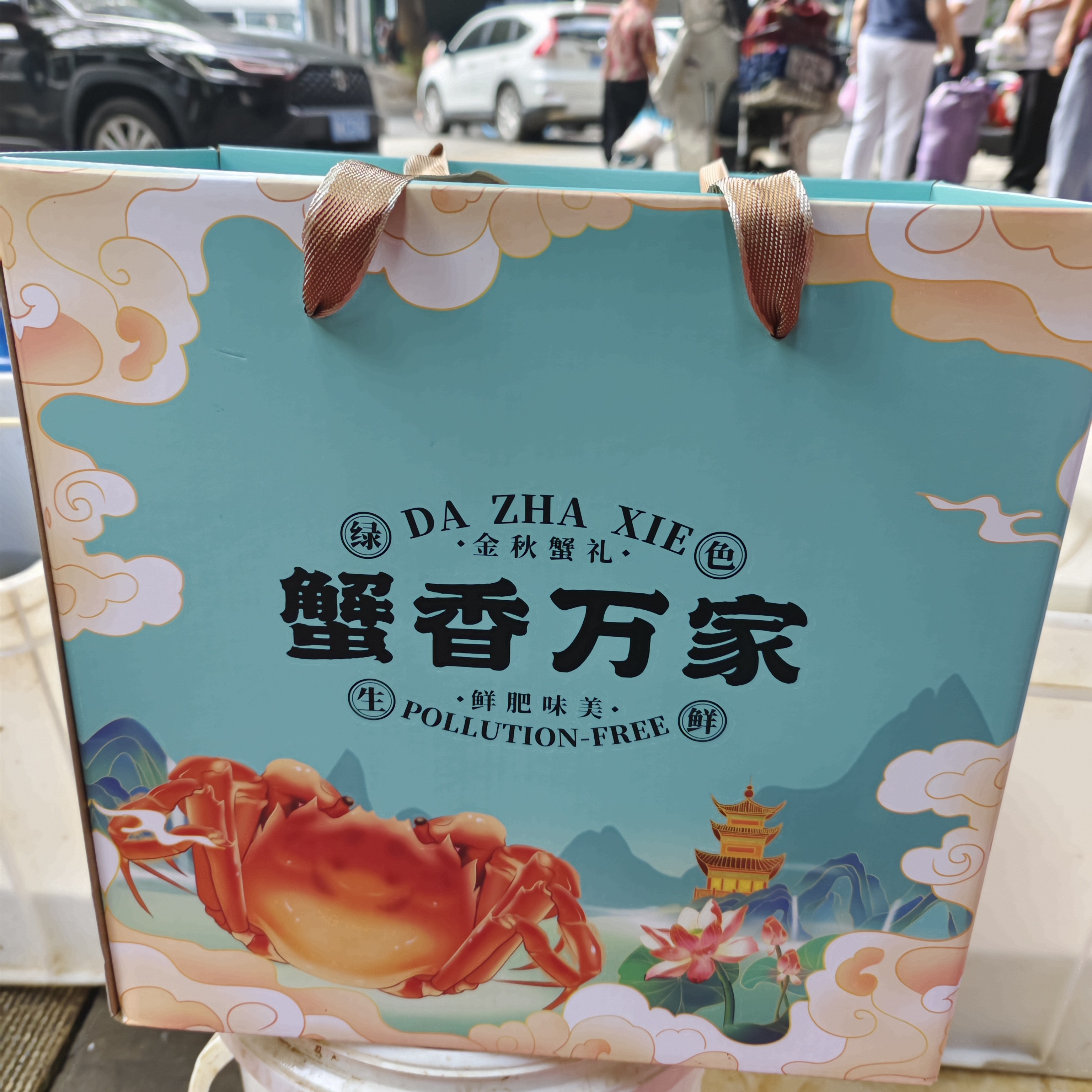 打包盒（中号）可装10只左右