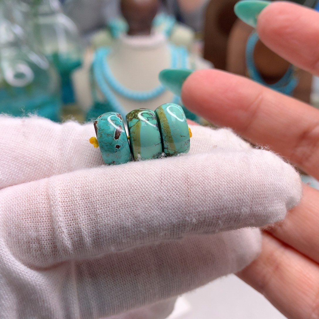 绿松石未镶嵌配饰