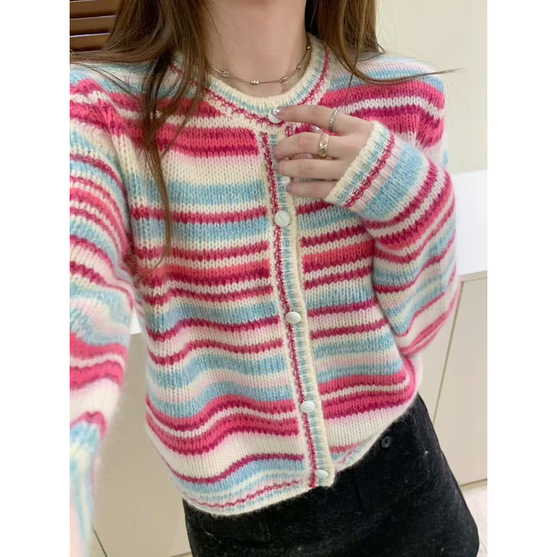 【小梦女装】C6女装时尚毛衣百搭休闲集合款（不可高温水洗机洗甩干）