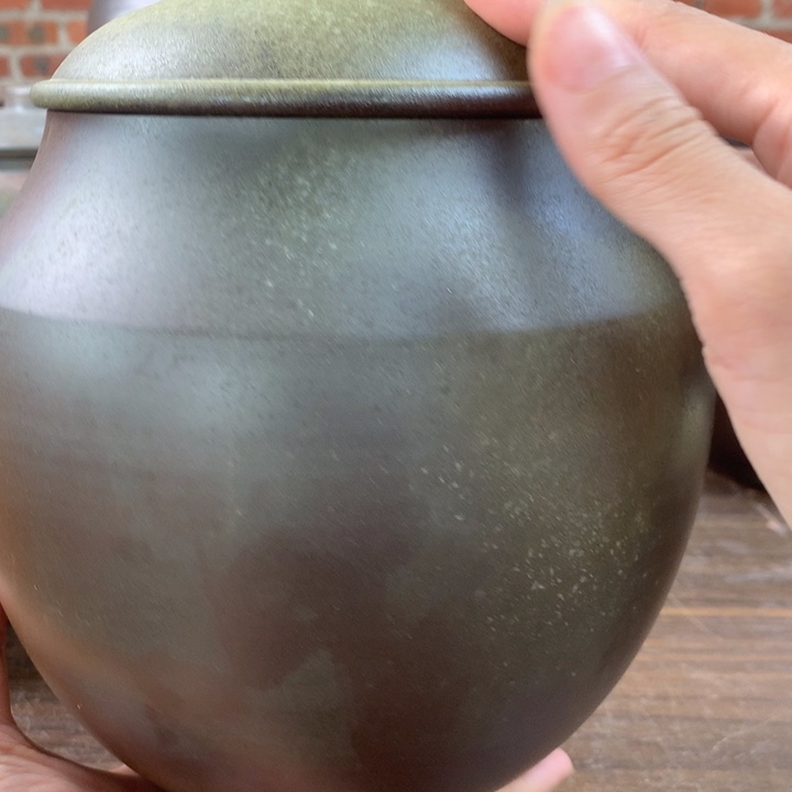 龙窑柴烧茶叶罐01