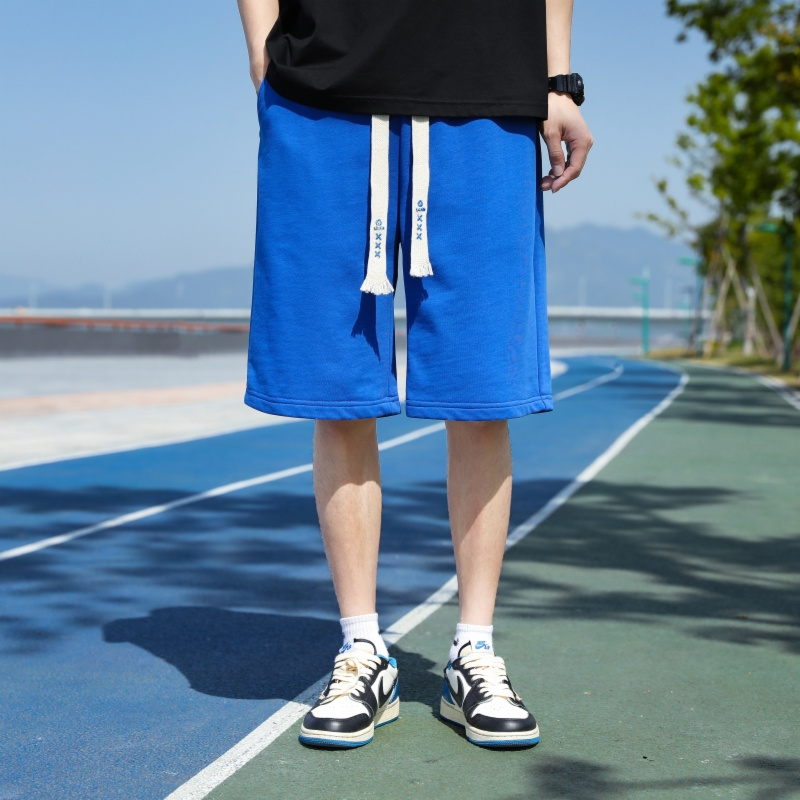 短裤ins男生夏季日系运动薄款宽松百搭潮流外穿情侣直筒五分裤