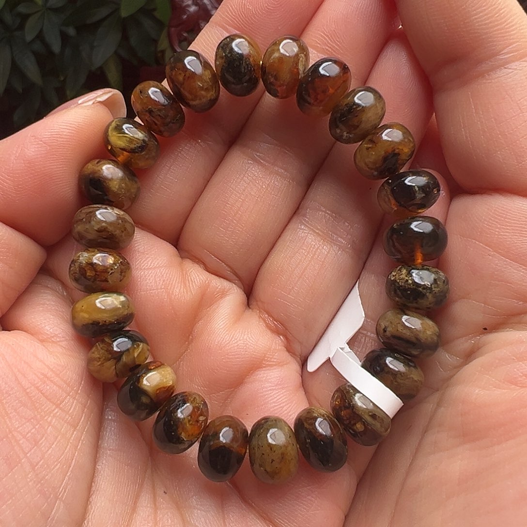 琥珀未镶嵌裸石抚顺琥珀20686-2十