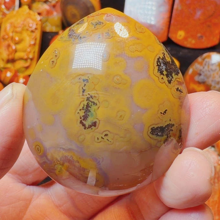 玛瑙/玉髓未镶嵌吊坠(不含链)