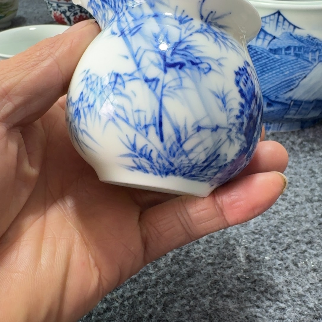 a***n现代景德镇陶瓷手绘茶具