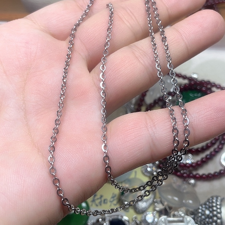 c***.坠链均925银珐琅闪060公分