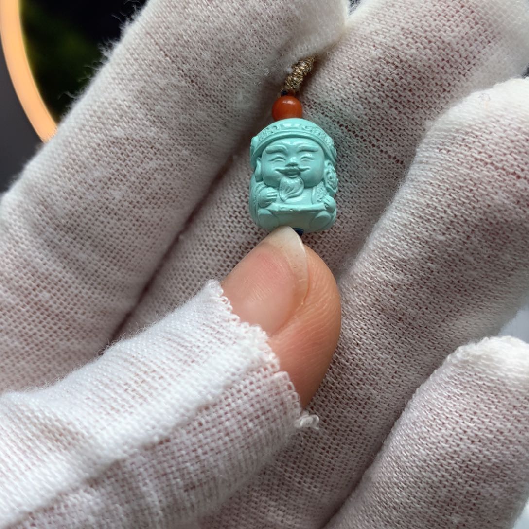 绿松石挂件未镶嵌