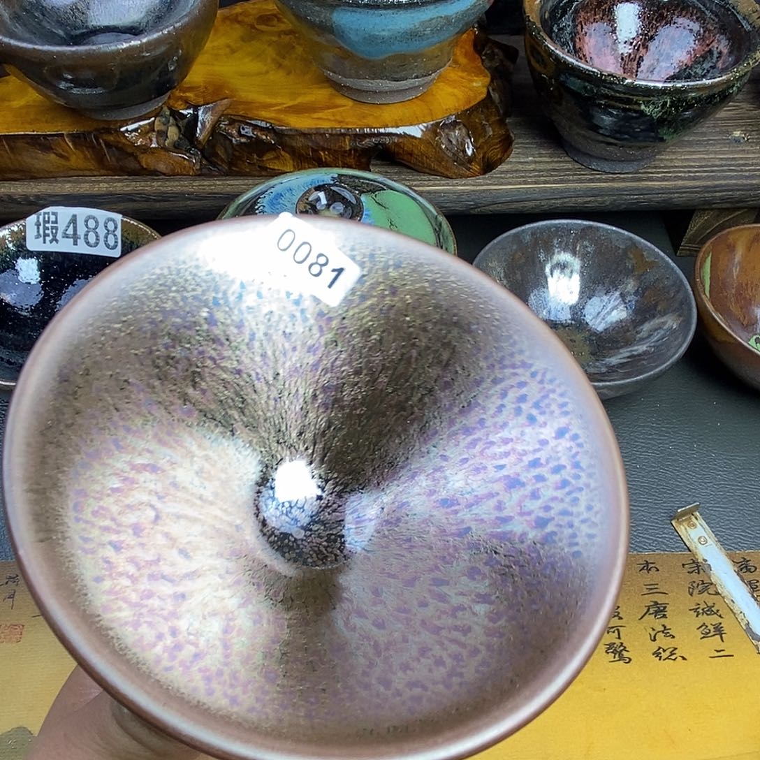 茶盏全品无暇建盏主人杯