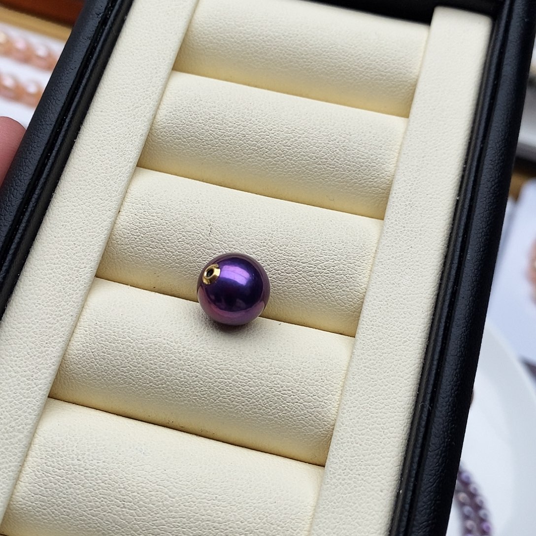 银S925镶嵌淡水珍珠颈饰