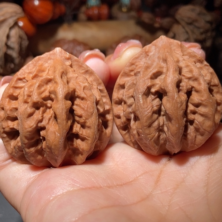 把件文玩核桃东北楸子小雪229