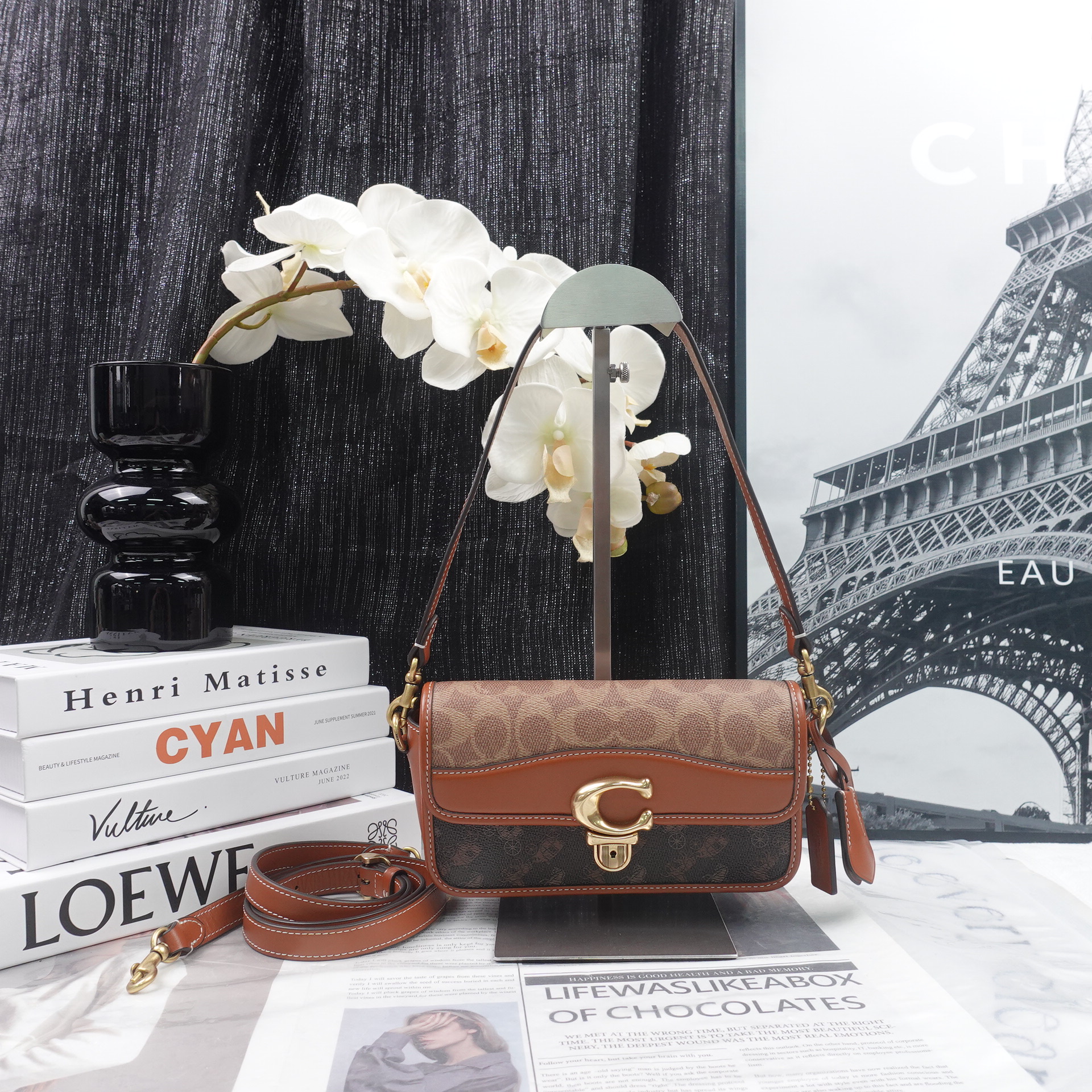 95新 COACH/蔻驰 单肩包/T10214998