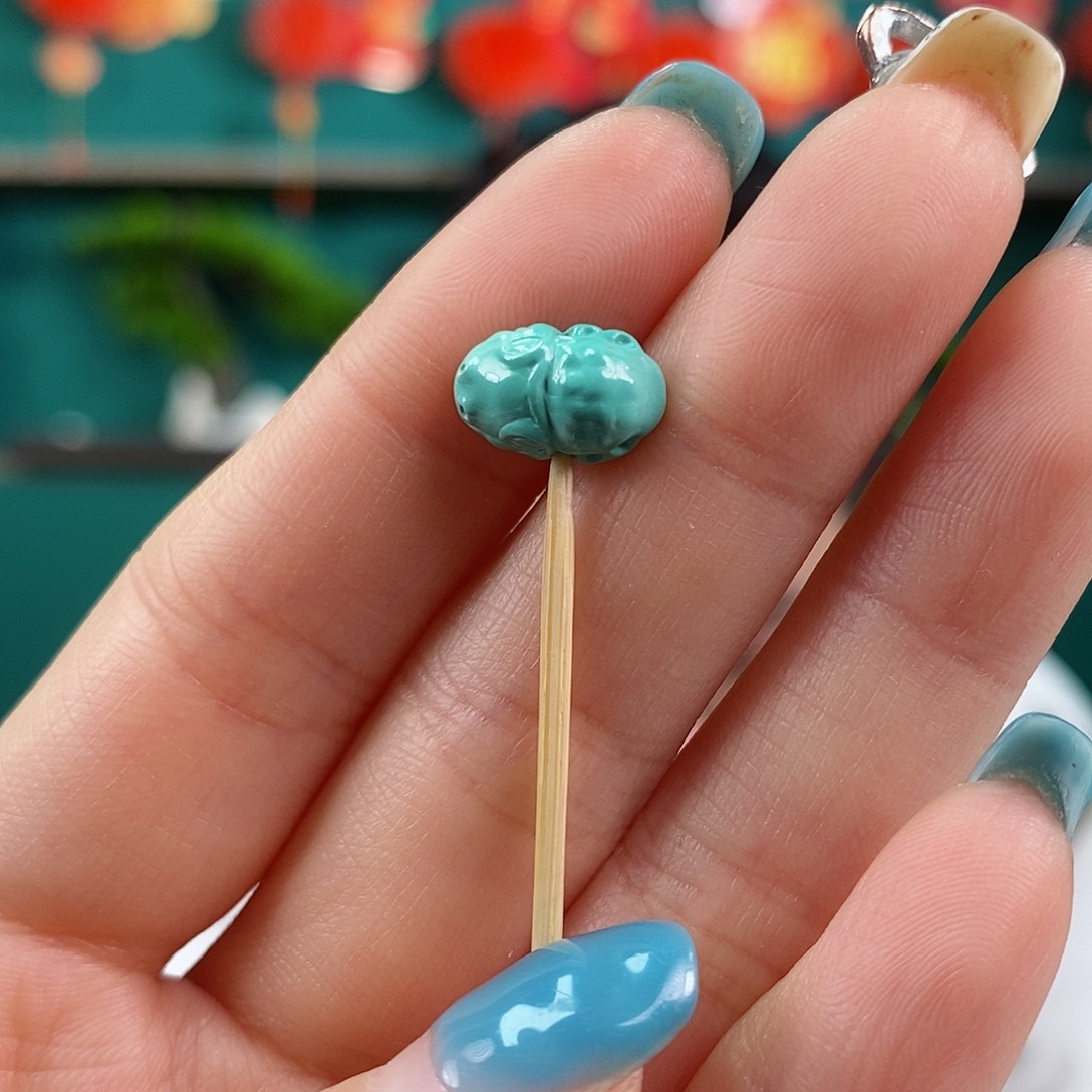 绿松石珠宝奇石未镶嵌