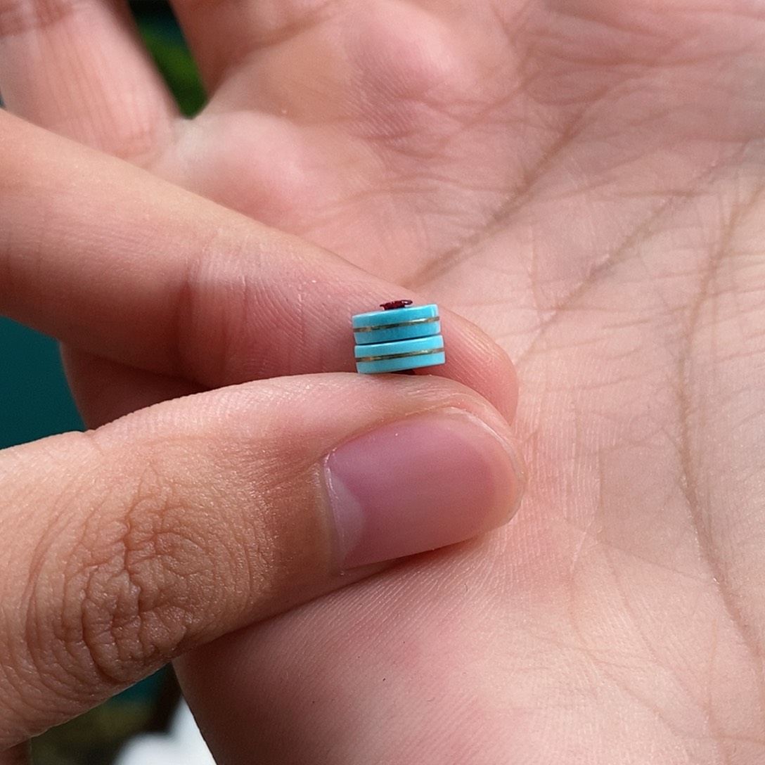 绿松石珠宝奇石足金镶嵌