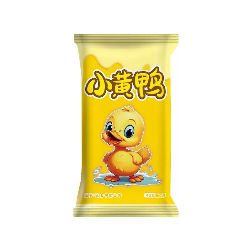 天冰 小黄鸭菠萝芝士牛奶口味雪糕75g/支