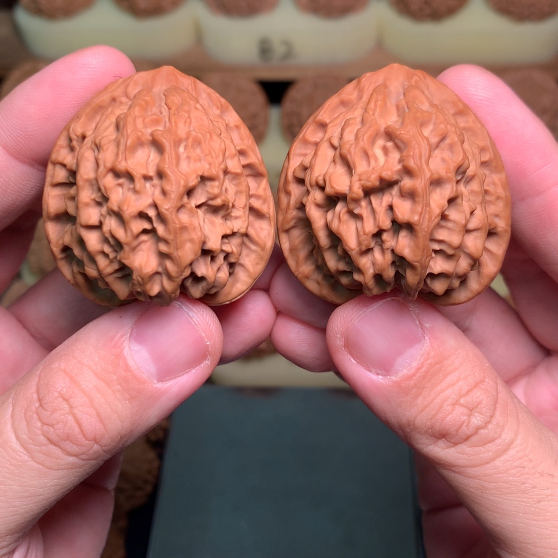 文玩核桃吊坠42原桩鹤渡岭全品