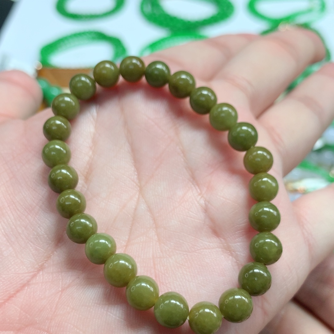 未镶嵌手链翡翠翡翠