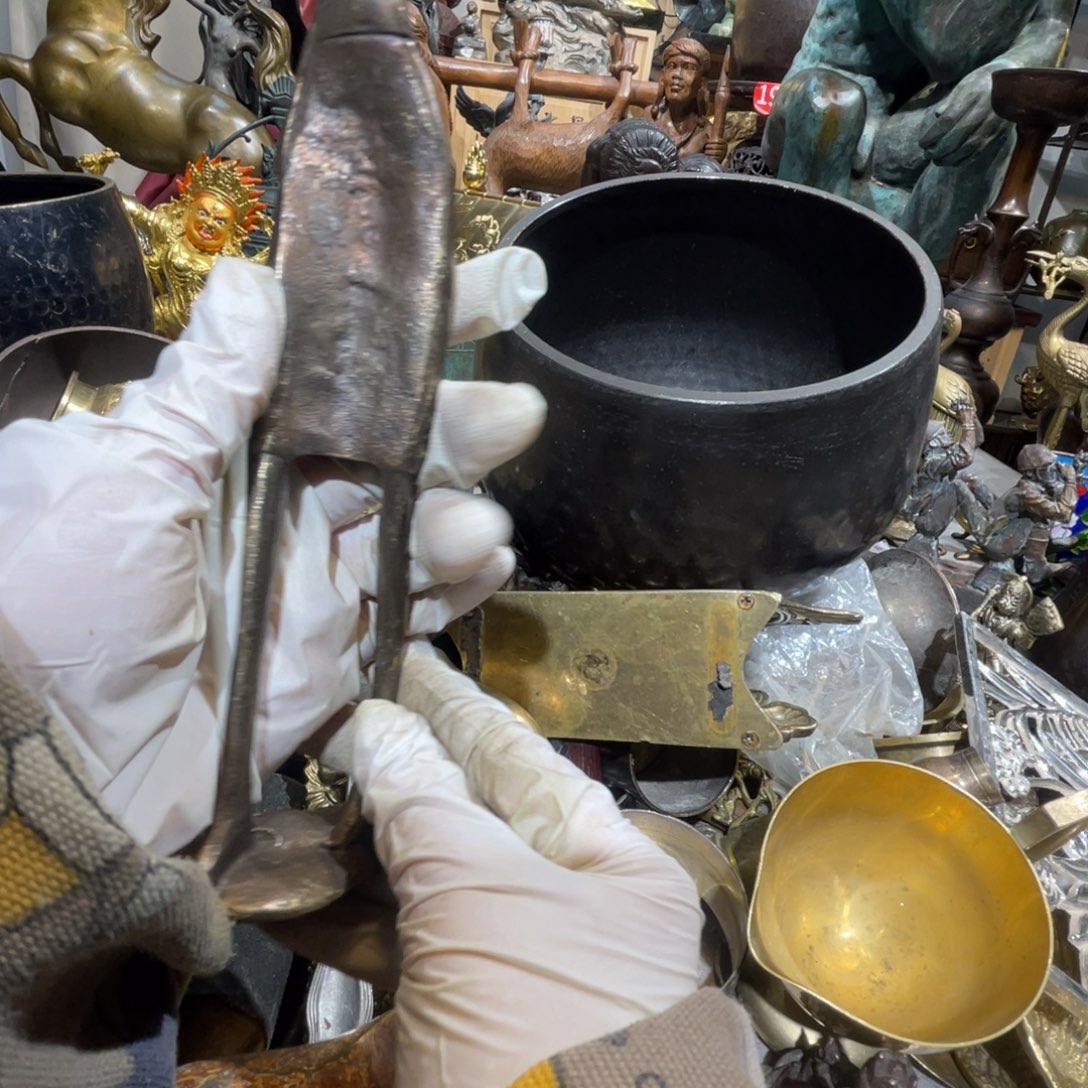 大阪回流铜器摆件16