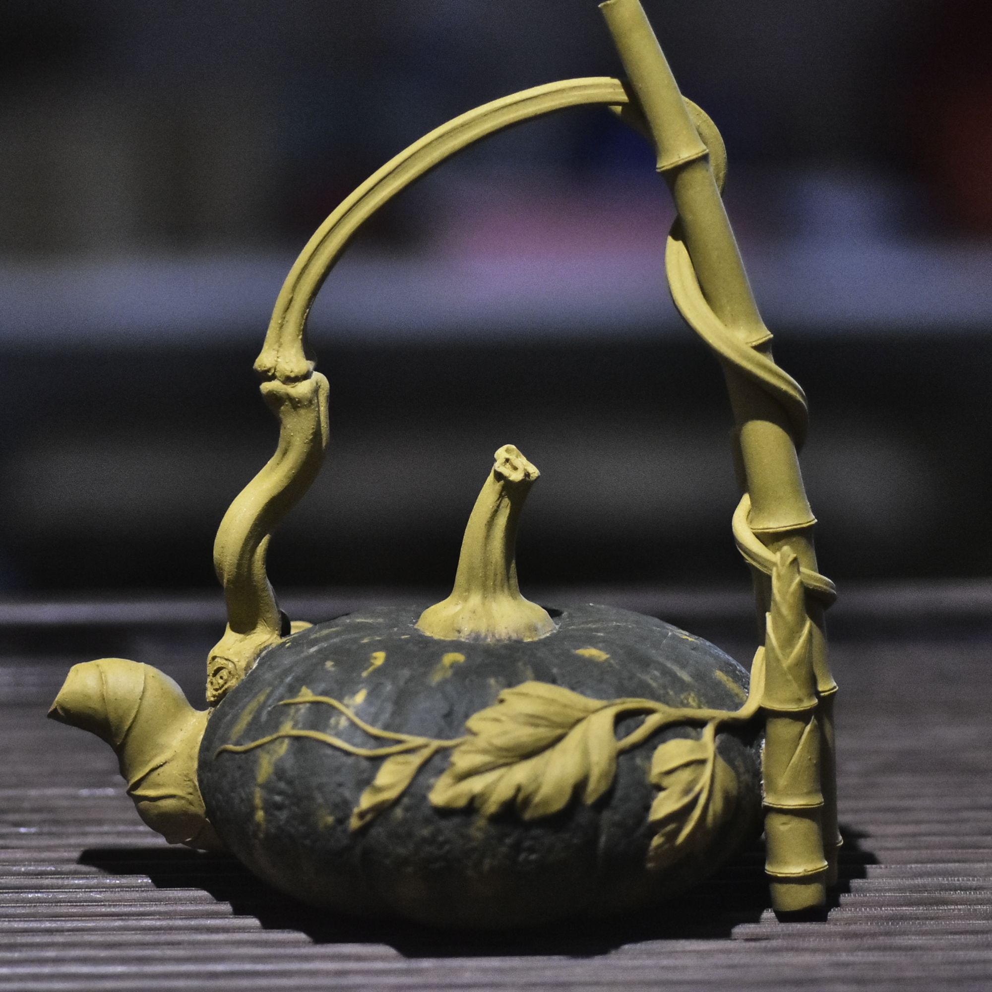 宜兴原矿手工制作高温柴烧金砂提梁紫砂壶茶道全手工创意纯手工
