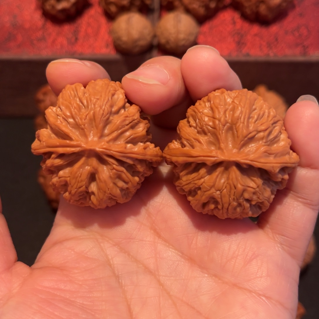 吊坠文玩核桃苹果园41