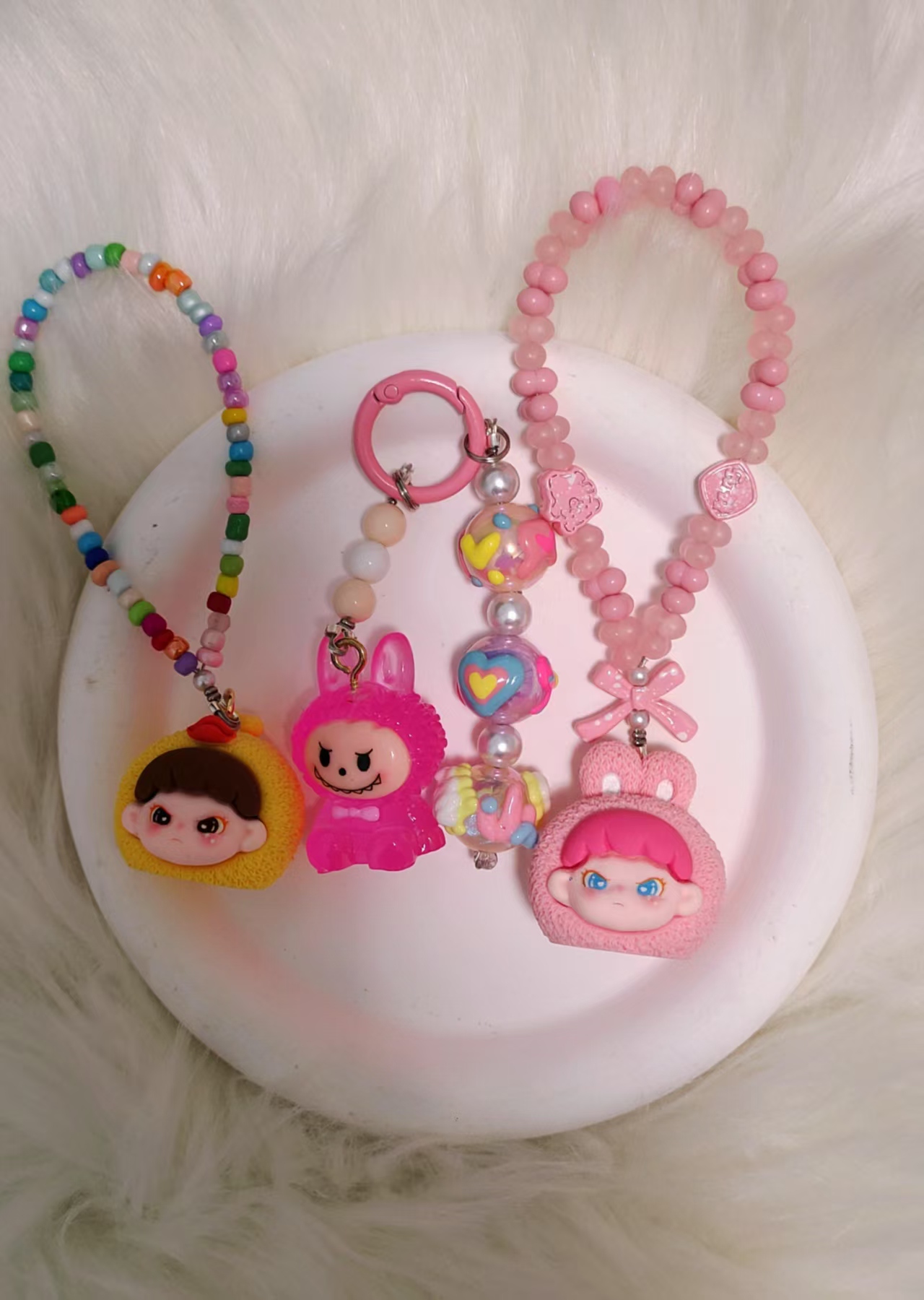 【福利二】福利创意手机链diy少女ins卡通可爱女款短款挂绳挂件挂链