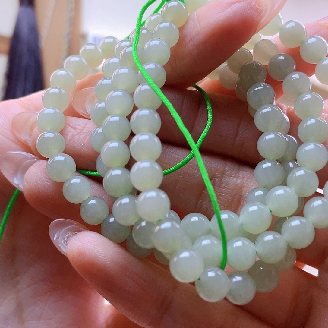 和田玉手链未镶嵌