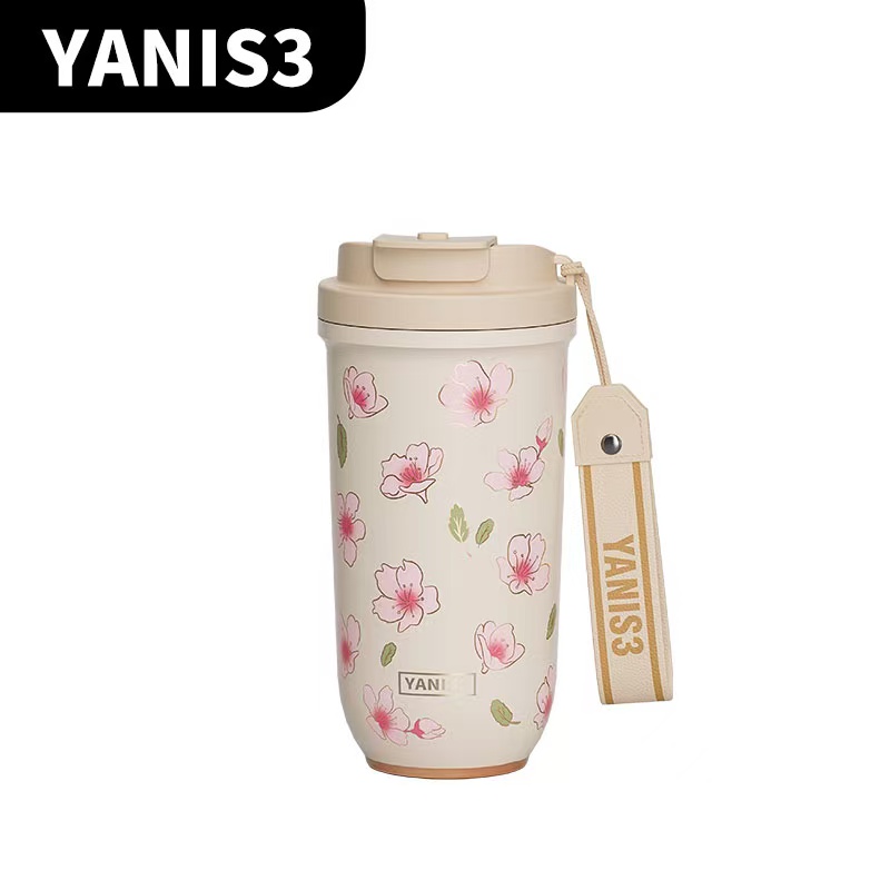 【小慧乱炸】YANIS3倾心双饮咖啡杯316不锈钢保温杯600ML