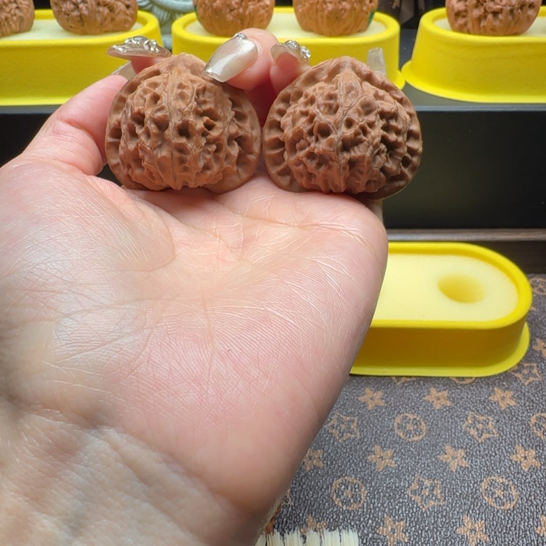 猴头核桃吊坠43宫灯